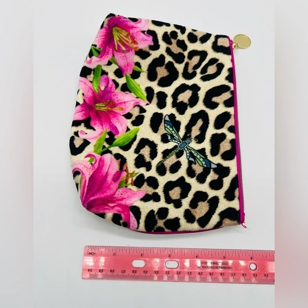 Estée Lauder BEAUTIFUL velvet colorful clutch/ cosmetic bag